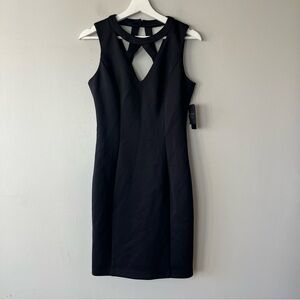 NWT Guess Black Sheath Tank Cocktail Dress 8